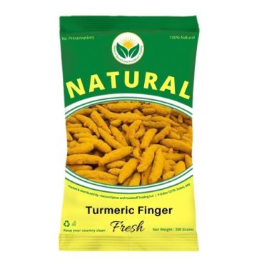 Natural Spices Turmeric Finger 500G